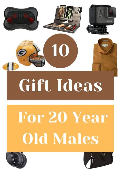 10 Best Gift Ideas for 20 Year Old Males | Gifts for young men, 20 ...