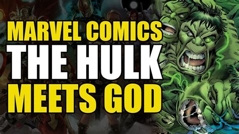 The Hulk Meets God The Immortal Hulk Vol 4 Abomination Comics Explained Youtube