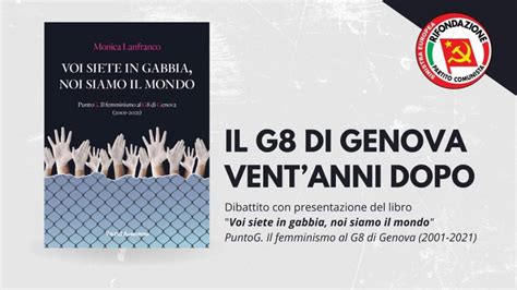 IOWEBBO CULTURA IL G8 DI GENOVA VENT ANNI DOPO