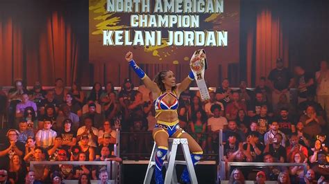 Kelani Jordan Crowned First Ever North American Women S Champion With