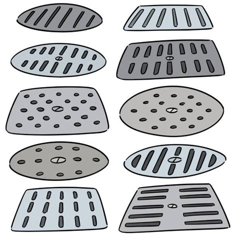 Best Sewer Grate Illustrations, Royalty-Free Vector Graphics & Clip Art ...