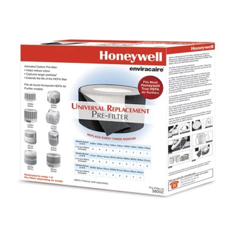 Honeywell 38002 Universal Activated Carbon Pre Filter Honeywell Store