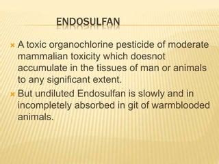 Endosulfan PPT