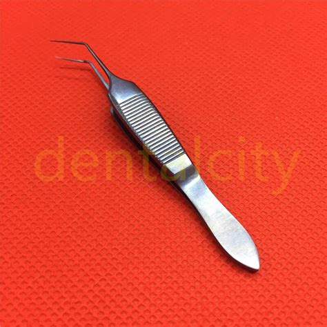 Pcs Mm Titanium Utrata Style Capsulorhexis Forcep Ophthalmic Eye