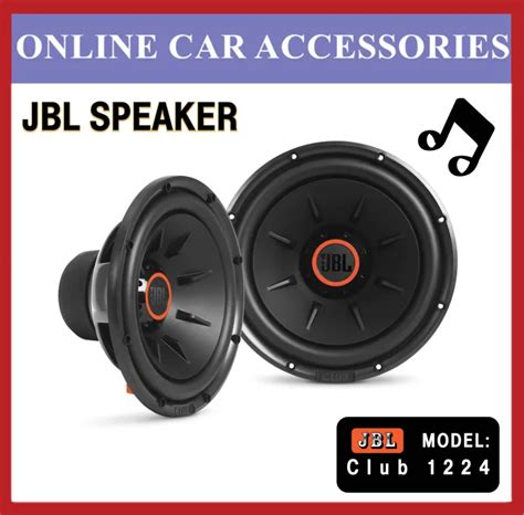 JBL Club 1224 Sub Woofer 1100Watts 12 Inch Woofer Club Series 2 Or 4