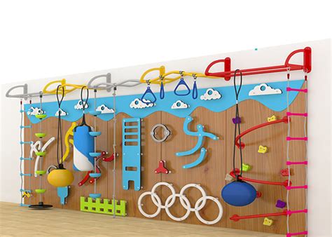 Outdooor Wooden Climbing Wall Outdooor Indoor Preschool Playground