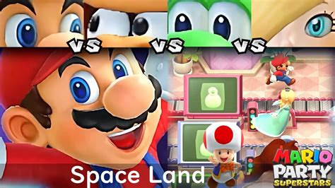 Mario Party Superstars Mario Vs Donkey Kong Vs Yoshi Vs Rosalina In