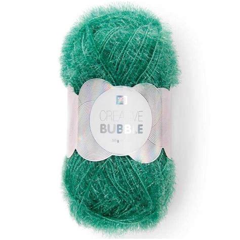 Creative Bubble fil à crocheter 50g 46 couleurs Couleur Vert