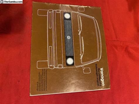 TheSamba VW Classifieds Vanagon Brochure