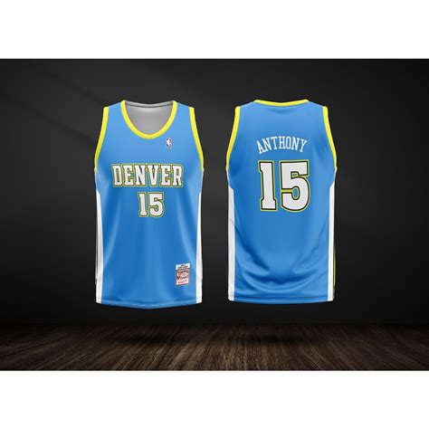 DENVER NUGGETS "CARMELO ANTHONY" NBA CONCEPT JERSEY | Shopee Philippines