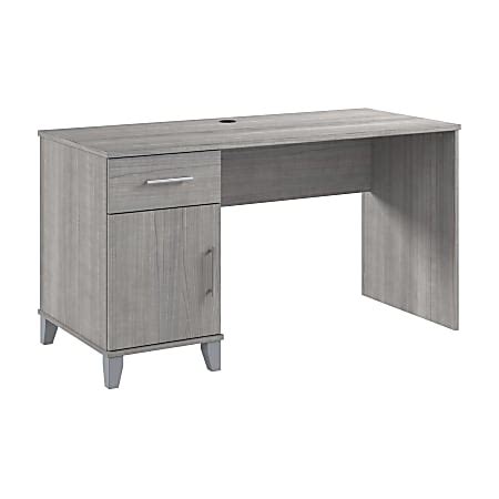 Bush Furniture Somerset W Office Desk With Drawers Platinum Gray