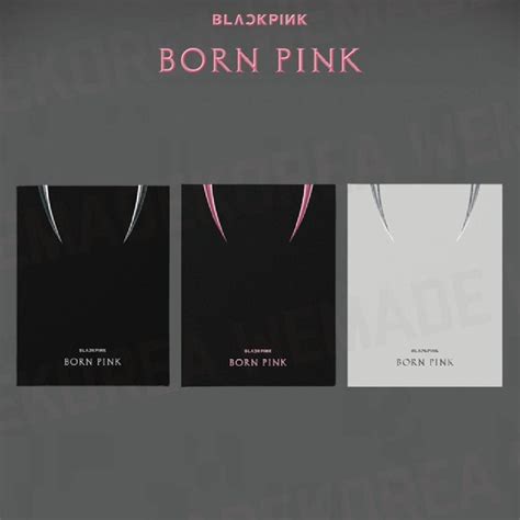 Iegādāties Blackpink 2 Albums Born Pink Box Set Ver Par 21 Joom