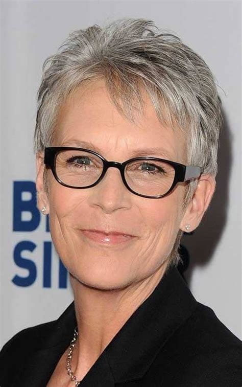 Timeless Elegance Short Hairstyles Over 60 With Glasses