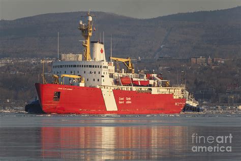 CCGS Louis Saint Laurent Icebreaker Photograph By Jean Hemond Fine