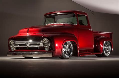 56 Ford F100 Truck Custom - 5616x3730 Wallpaper - teahub.io