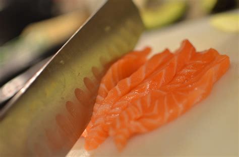 Salmon Sashimi Salmon Sashimi Sashimi Quality Sashimi From… Flickr