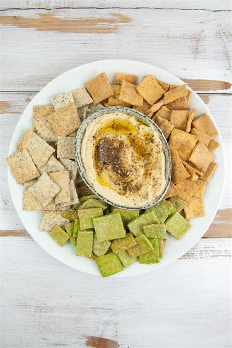 Za'atar Hummus Recipe - Elephantastic Vegan