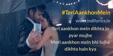 Teri Aankhon Mein | Darshan Raval ft. Neha Kakkar | Full Song Lyrics with English Translation ...