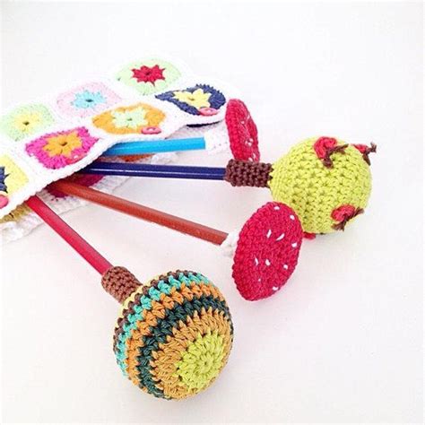 Pencil Toppers Crochet Pattern Crochet Edging Pattern Crochet Borders