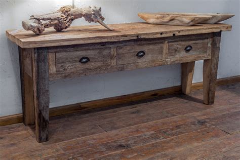 Oud Eiken Sidetable Van Natuurlijk Eiken Hout Gebr De Ruiter