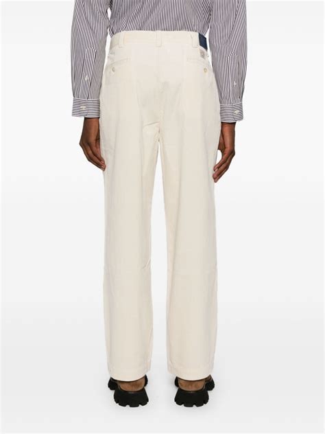 Polo Ralph Lauren Pantalones Chinos De Pana Blanco Farfetch Mx