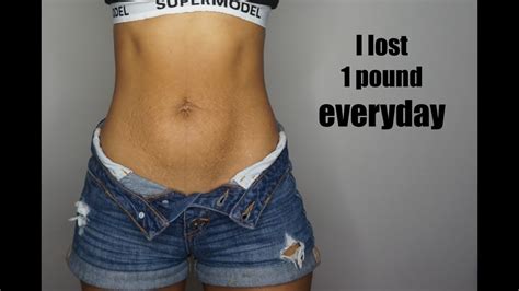 HOW I LOST 1 POUND EVERYDAY How To Lose A Pound A Day J MAYO YouTube