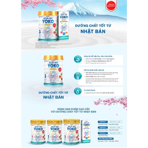 Mua Sữa bột Yoko Gold 1. Sữa công thức Vinamilk cung cấp dưỡng chất tốt ...