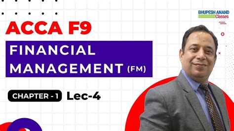 ACCA FM F9 Chapter 1 Financial Management Function Lec 4 YouTube