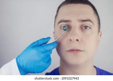 Conceptual Shot Eye Crystalline Lens Replacement Stock Photo 2091027943 ...