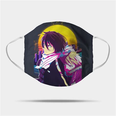 Noragami Yato And Yukine By My Sretro Noragami Yato Face Mask