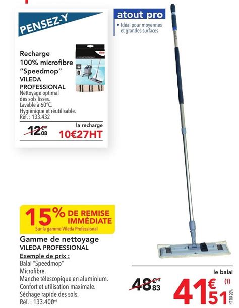 Promo Gamme De Nettoyage Vileda Professional Chez Metro