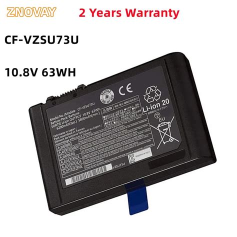 10 8V 63Wh 5800mAh CF VZSU73SP CF VZSU73R Battery For Panasonic