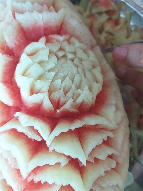 Characteristics Of Carving Fruits And Vegetables Stock Photo Image Of