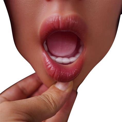 Real Silicone Sex Doll Head Real Oral Sex Implanted Hair Real Mobile