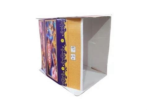 Corrugated Kraft Paper Custom Printed Color Coated Duplex Box For T