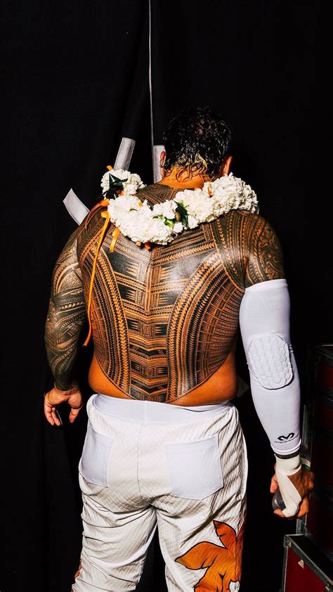 Usos Wwe Maori Tattoo Designs Roman Reigns Behind The Scenes