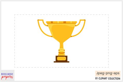 Trophy Clipart Graphic by Intelligent Papers · Creative Fabrica