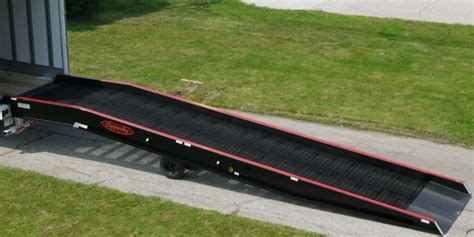 Overhead-view-of-mobile-yard-ramp-tw | Yard Ramp Rental, Yard Ramps & Portable Loading Ramps ...