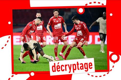 D Cryptage Comment Brest A Renvers Le Psg Pour Arracher Le Nul En