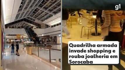 Quadrilha Armada Invade Shopping Iguatemi Rouba Joalheria E Dispara