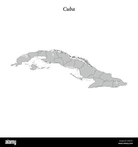 Mappa Di Cuba Im Genes Vectoriales De Stock Alamy