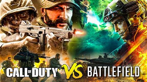 The Battlefield Vs Call Of Duty War Youtube