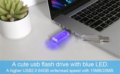 Lcwamy USB 64GB USB Stick 64GB Flash Drive 64GB USB Memory Stick Thumb