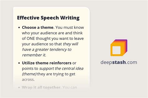 Seven Principles Of Effective Speech Writing