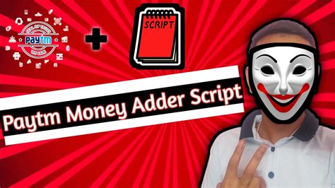 Paytm Money Coin Adder Script File Unlimited Money Adder Script