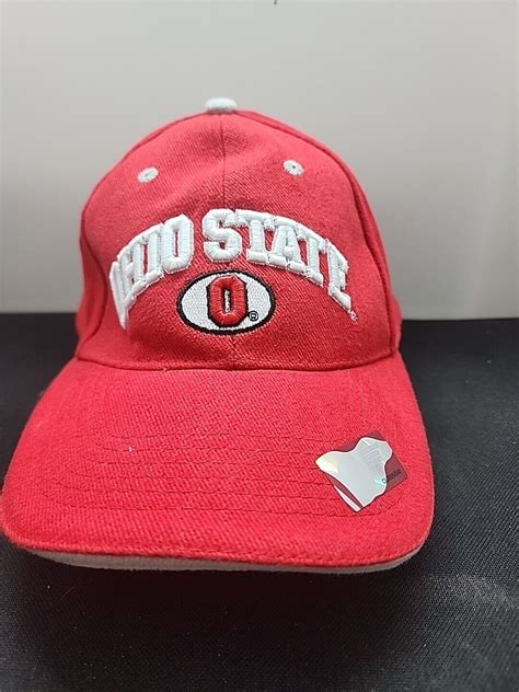 Ohio State Hat Buckeyes Baseball Cap Unisex One Size Red Nike Donegal