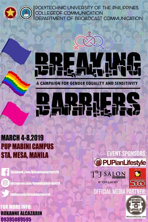 Breaking Barriers A Campaign For Gender Equality And Sensitivity When