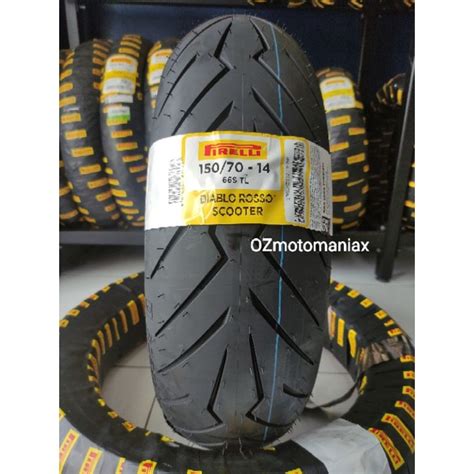 Jual Ban Pirelli Diablo Rosso Scooter 150 70 14 Ban Belakang Xmax