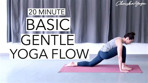 20 Min Basic Gentle Yoga Flow Beginners Vinyasa Yoga Routine