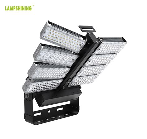 Led Flood Light Dlc W Module Adjustable Ip High Mast Stadium Lighting